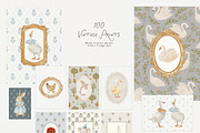 The Gentle Storybook Vintage Prints, a Background Graphic by Muse Artist (Thumbnail 23 of 26)