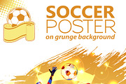 Soccer Posters in Mosaic Pattern, a Sport Illustration by TAlex (Thumbnail 5 of 6)