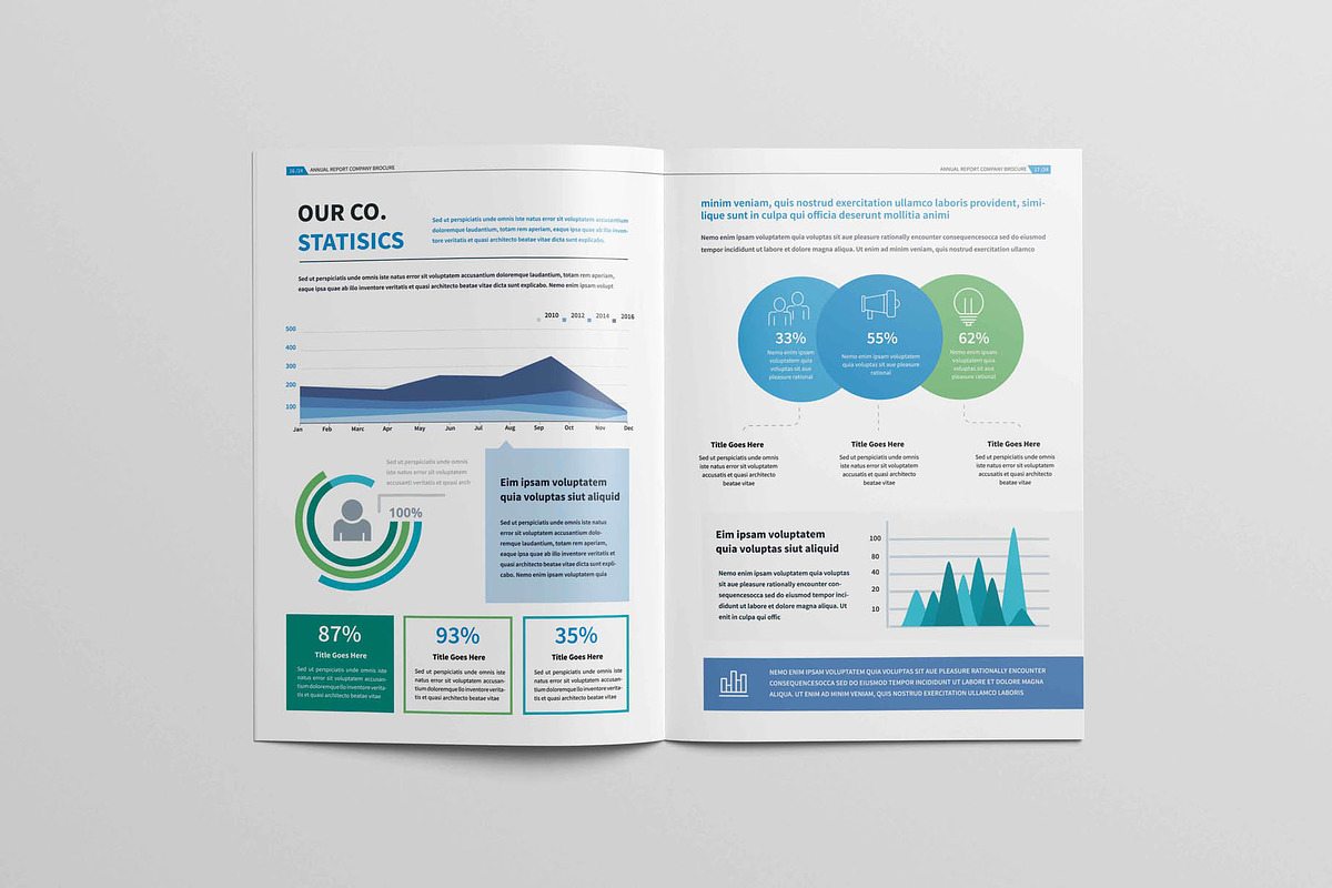 Annual Report Brochure, a Brochure Template by New Lines (Photo 8 of 13)