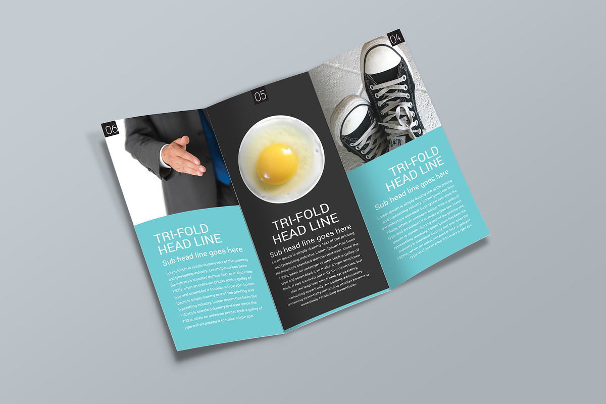 Simple Trifold Brochure Design, a Brochure Template by handart (Photo 2 of 3)