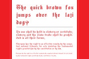 Kuchii Society Letter, a Blackletter Font by cromatixclassroom (Thumbnail 6 of 6)