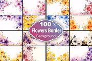 Wedding Flowers Frame Background, a Background Graphic by Forhadx5 (Thumbnail 1 of 7)