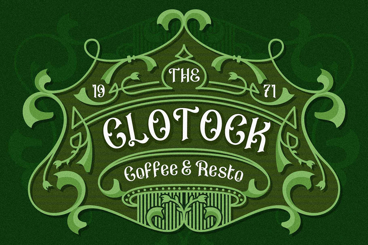 VT Bantero Typeface – Vintage Font, a Font by ViactionType (Photo 3 of 9)