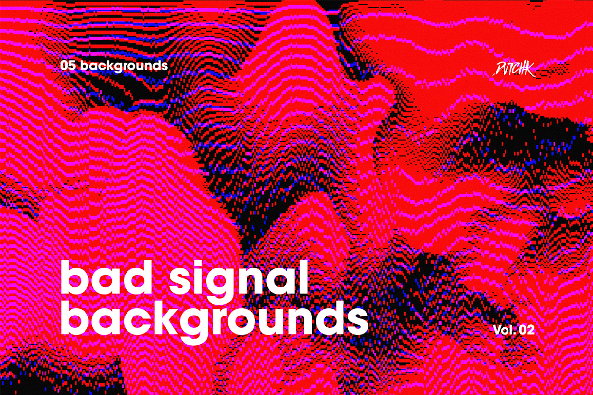 Bad Signal Backgrounds Vol. 02, a Background Graphic by dvtchk (Photo 2 of 5)