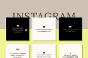 50 POSITIVE INSTAGRAM TEMPLATE, a Social Media Template by RB Boutique (Thumbnail 9 of 9)