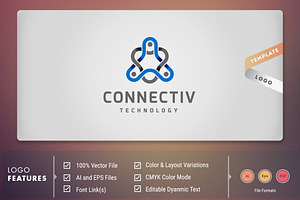 Connectiv Technology - Logo Template
