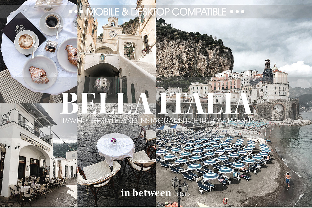 Bella Italia Lightroom Mobile Preset, an Action Add-On by in between details (Photo 1 of 14)