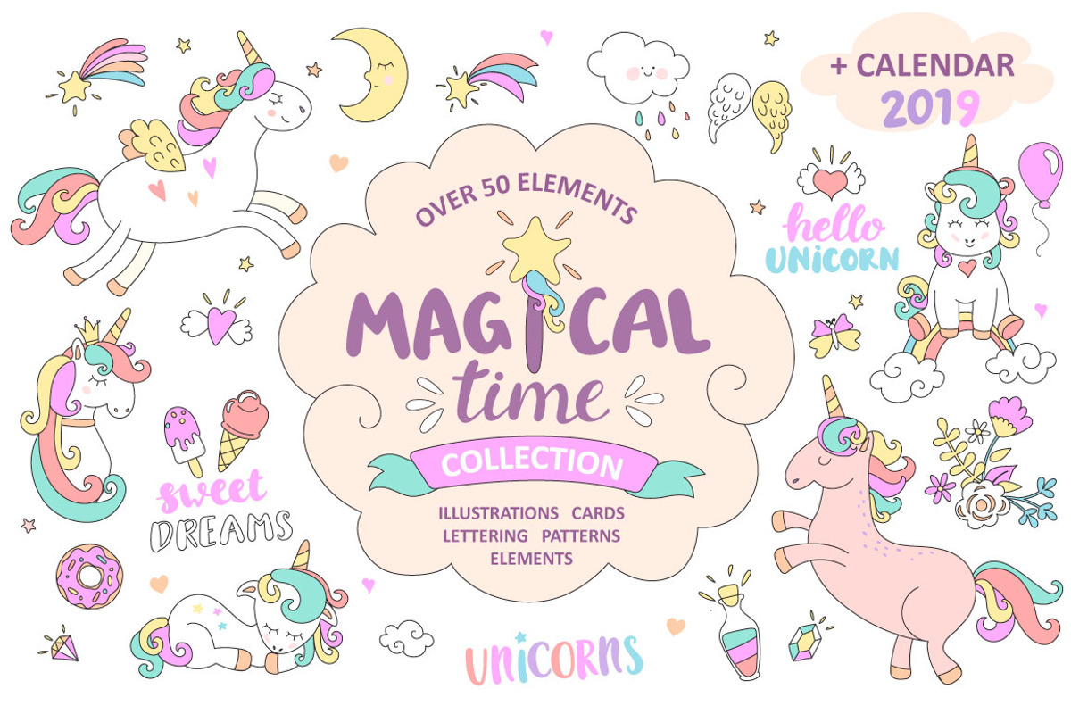 Magical time. Unicorns., an Animal Illustration by tanda_V (Photo 1 of 9)