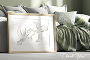 Hand Painted Baptism Watercolor Set, a Background Graphic by LenArt (Thumbnail 19 of 19)