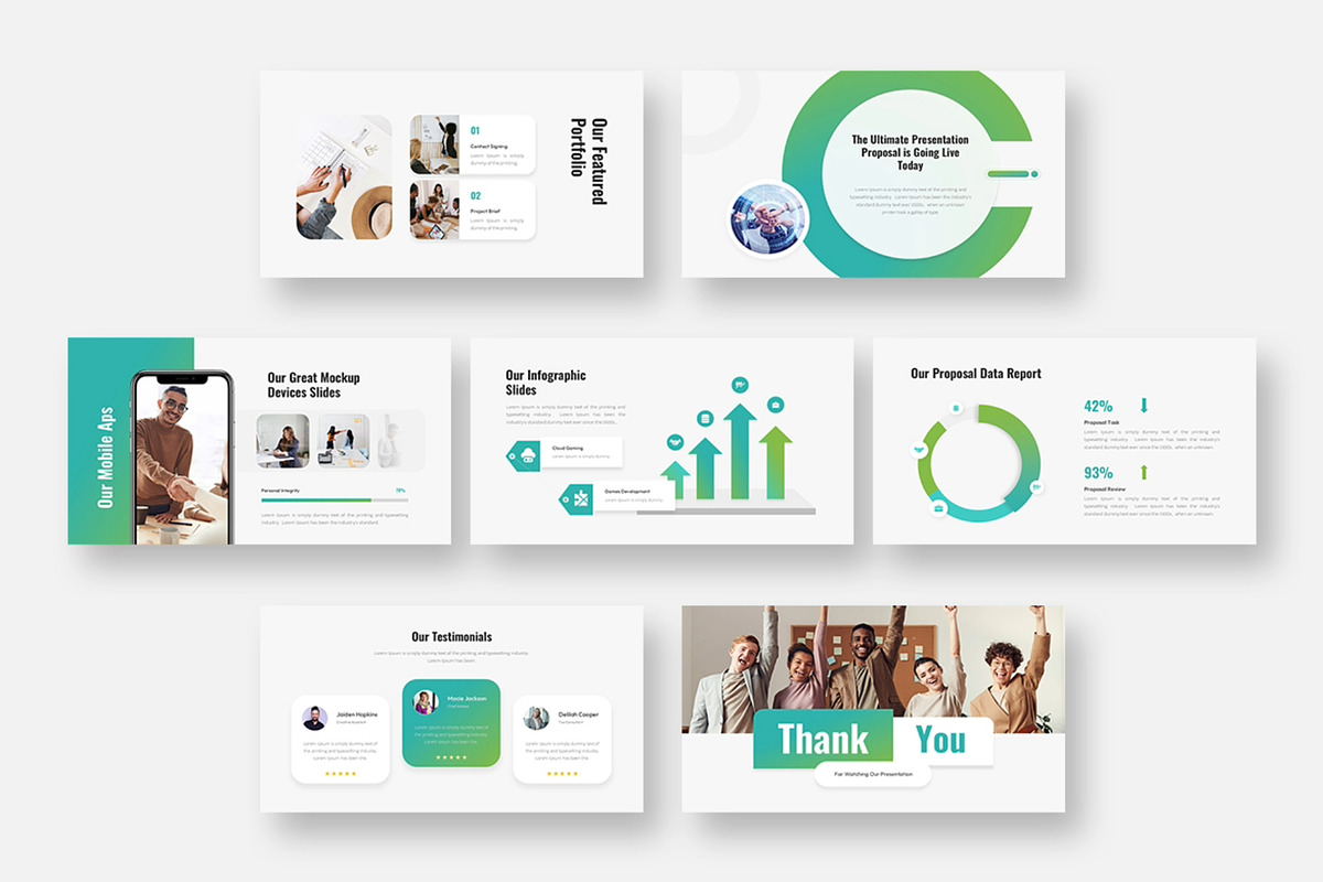 Creative Proposal PowerPoint, a Presentation Template by Premast (Photo 3 of 3)