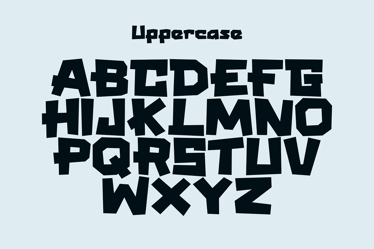 Loncat - Bold & Chunky Typeface, a Sans Serif Font by xyGraphic (Photo 8 of 9)
