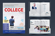 College University Magazine, a Magazine Template by artico