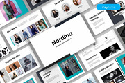 Nordina – Business Keynote Template, a Presentation Template by kreatifreya (Thumbnail 1 of 5)
