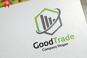 Good Trade / Chart - Logo Template