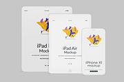 Clay Responsive Devices Mockups, an iPhone Mockup by Mockupdaddy (Thumbnail 28 of 53)