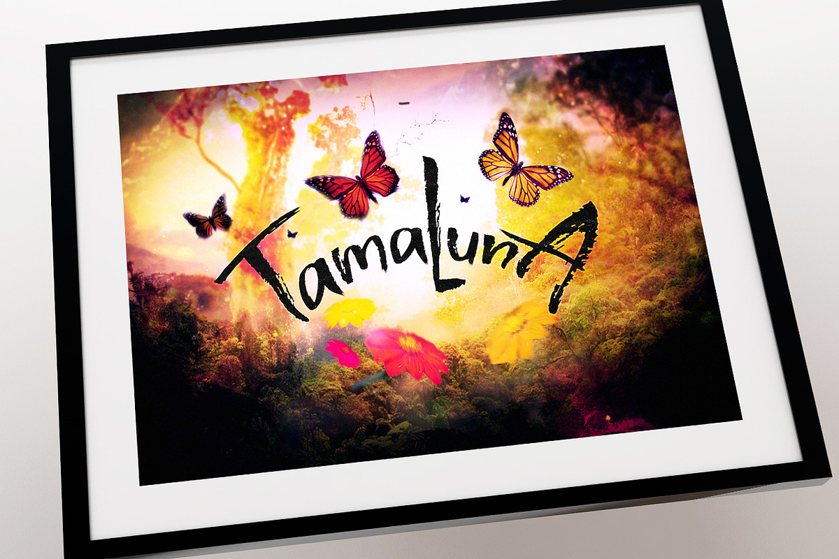 Tamaluna - Typeface preview 3