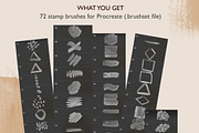 Gouache Stamp Brushes Pack, a Brush Add-On by Andreen (Thumbnail 4 of 6)