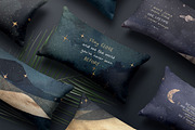 Landscape & Seamless Galaxy Textures, a Background Graphic by by creative paper (Thumbnail 5 of 16)