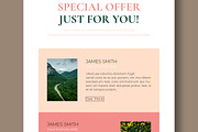 Modern Email Newsletter Template, an UI Kit Template by MightyDesign (Thumbnail 4 of 8)