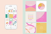 Playful Instagram Post Template Set, a Social Media Template by Brighten Made (Thumbnail 3 of 3)