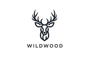 Wildwood Stag Logo, a Branding & Logo Template by Logocreative