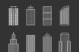 Vector Line Buildings