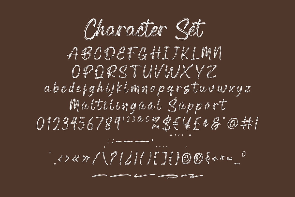 Rocks Bastard - Dry Brush Font, a Handwritten Font by VASTARD STUDIO (Photo 8 of 9)