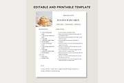Modern Recipe Template for Canva, a Card Template by OrganizationOasisRo (Thumbnail 3 of 10)
