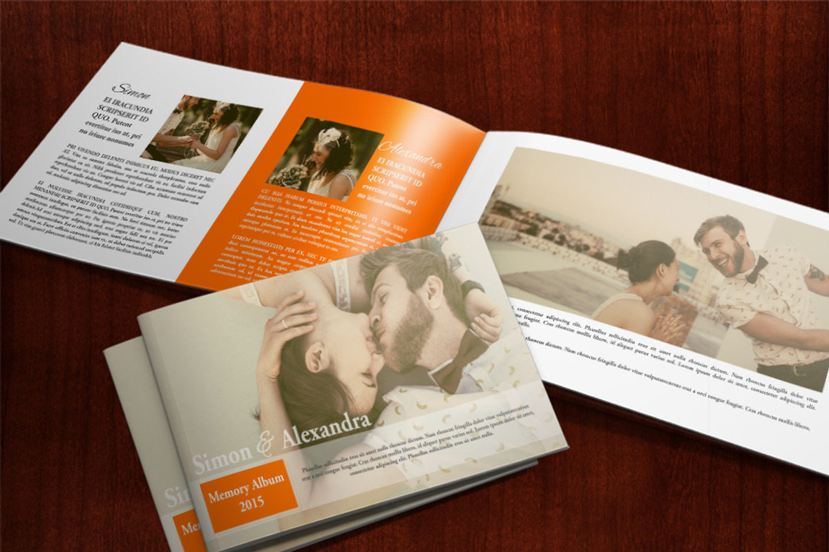 Wedding PhotoAlbum Template, a Presentation Template by Design Addict (Photo 3 of 5)