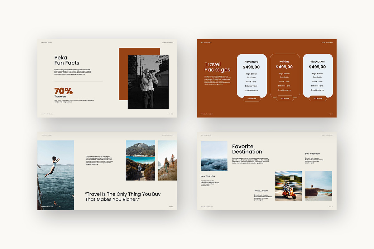 Peka : Travel Promo Keynote preview 7