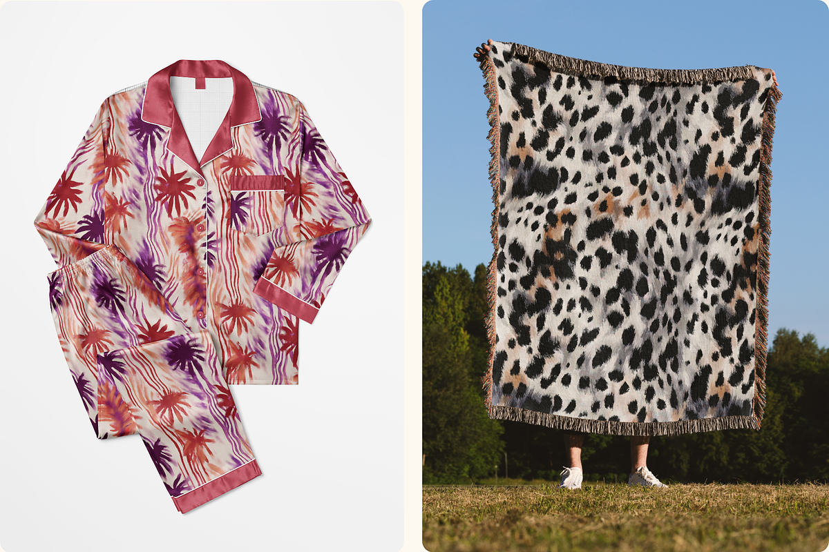 Animal Abstract Patterns - part 3, a Pattern Graphic by Ninterints (Photo 11 of 21)