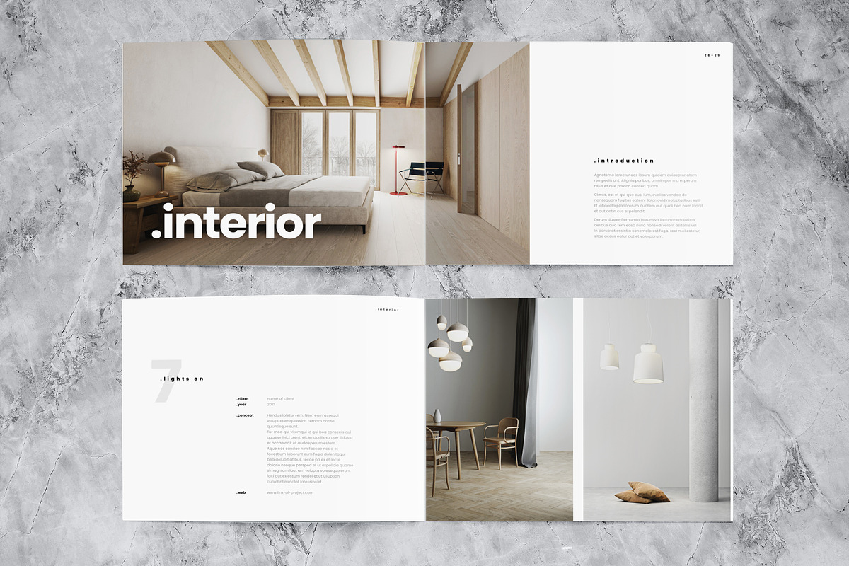 Minimalist Portfolio Template, a Brochure Template by Template Temple (Photo 7 of 8)