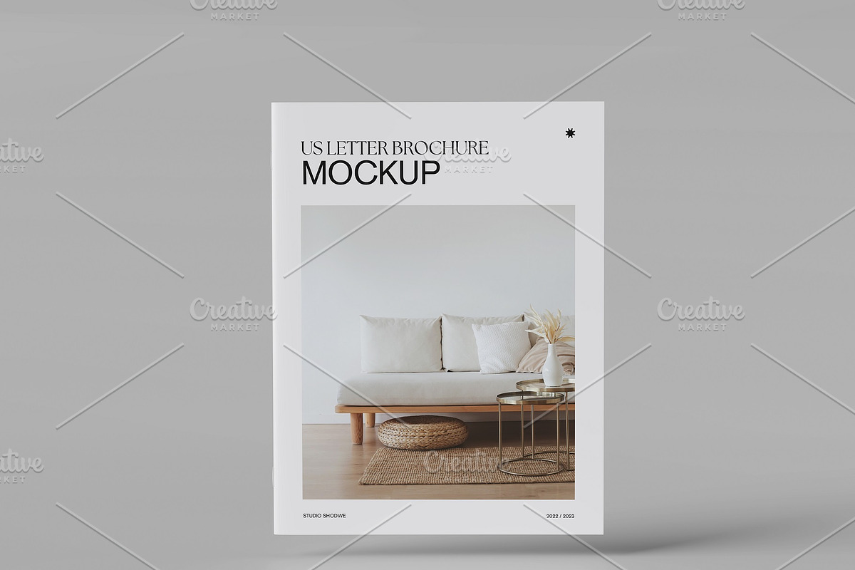 Us Letter Brochure Mockup, a Books & Magazine Mockup by Tokobeta (Photo 8 of 12)