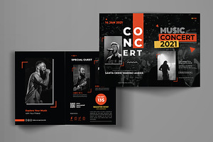 Music Festival Bifold Brochure