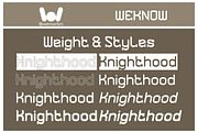 Knighthood font, a Font by weknow (Thumbnail 7 of 8)