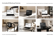 Premium MacBook Mockup Set, a Mac Mockup by The Noma Studio (Thumbnail 2 of 7)