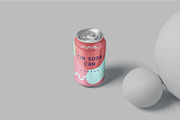 Round Tin Soda Can Mockups, a Product Mockup by megostudi0 (Thumbnail 2 of 7)