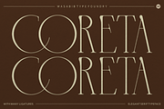 Coreta, a Serif Font by Wasabib Studio (Thumbnail 1 of 13)