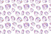 Cute Unicorn Numbers, an Animal Illustration by Apolinarias Art (Thumbnail 3 of 3)