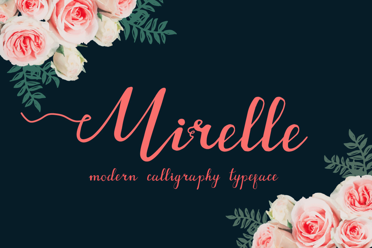 55% OFF Mirelle script + Bonus