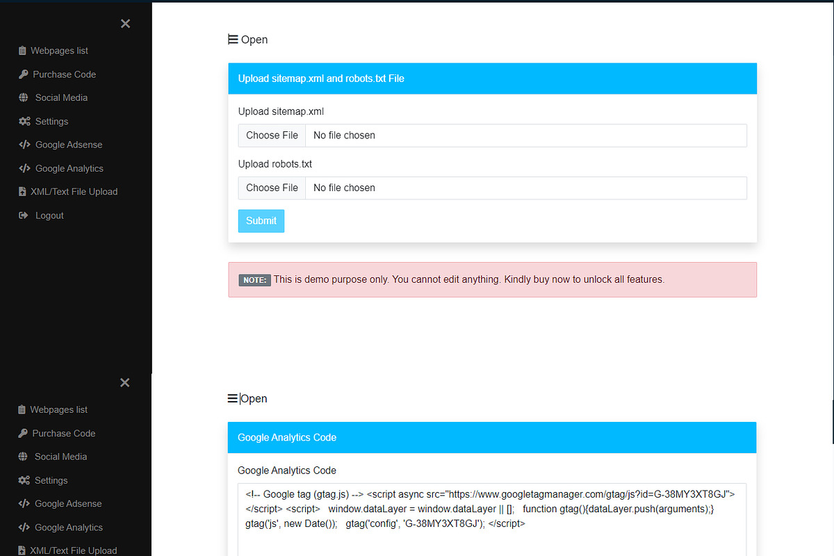 Online Privacy Policy Generator Tool, a Websites & App Template by Design Collection (Photo 5 of 5)