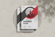 Business Plan Brochure Template, a Brochure Template by PixWork (Thumbnail 2 of 6)