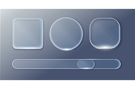 Vector transparent glass design, a Texture Illustration by Marinstri