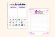 Letter Recognition Activities, a Stationery Template by Shumaya (Thumbnail 5 of 5)