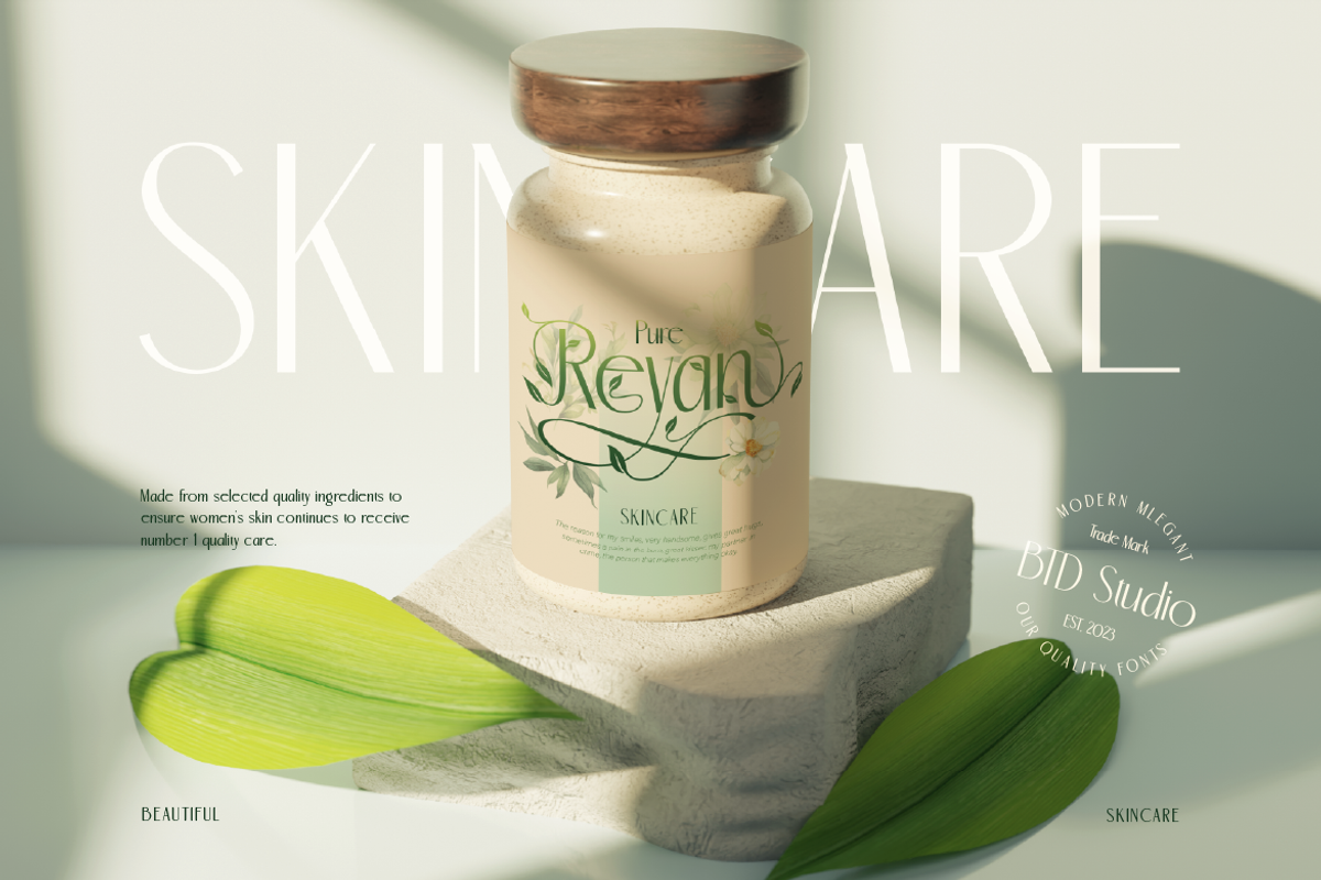Rolyna, a Sans Serif Font by Burntilldead (Photo 4 of 12)