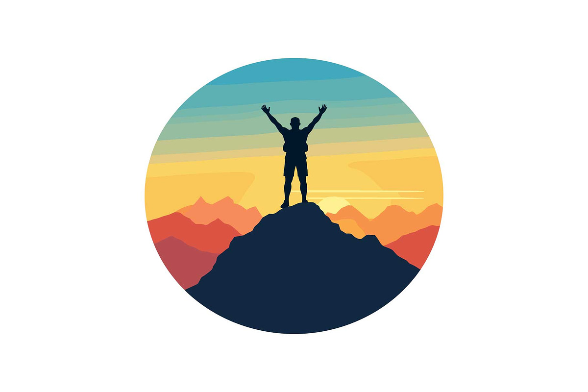 Mountain Explorer Silhouette Bundle, an Object Graphic by Gfx_Store (Photo 13 of 13)