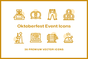 36 Oktoberfest Event Icons, an Icon by Furnace (Thumbnail 2 of 5)