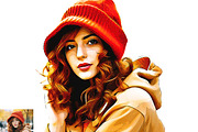 Clean Vector Cartoon FX Photoshop, an Action Add-On by Studio Retouch (Thumbnail 2 of 12)