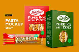 Pasta Mockup