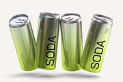 Soda Can Mockup Bundle, a Packaging Mockup by graphypix (Thumbnail 11 of 14)